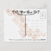 Carte Postale Flore (Dos)