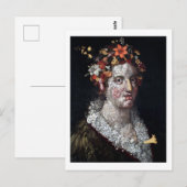 Carte Postale Flore, Arcimboldo (Devant / Derrière)