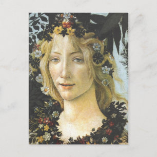 Carte Postale Flore (détail de Primavera) Beaux-arts Botticelli