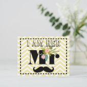 Carte Postale Flore et Faune, je suis elle M. (Debout devant)