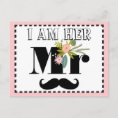 Carte Postale Flore et Faune Je suis Elle M. (Devant)