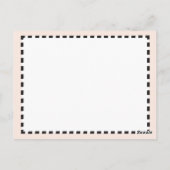 Carte Postale Flore et Faune Je suis Sa Madame. (Dos)