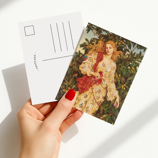 Carte Postale Flore | Evelyn De Morgan