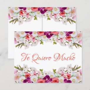 Carte Postale Flore postale Tarjeta - Personnalisable