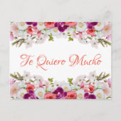 Carte Postale Flore postale Tarjeta - Personnalisable (Devant)