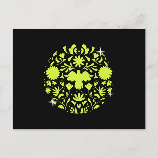 Carte Postale Flore Softball Ball Pitcher Capcher Cadeau (Devant)