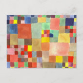 Carte Postale Flore sur le sable de Paul Klee, Art Abstrait (Devant)