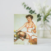 Carte Postale Flore vers le haut (Debout devant)