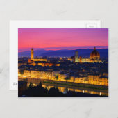 Carte Postale Florence (Devant / Derrière)