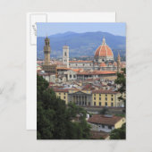 Carte Postale Florence (Devant / Derrière)