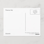 Carte postale Florence (Dos)