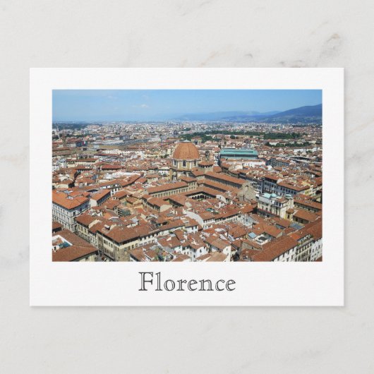 Carte postale Florence (Devant)