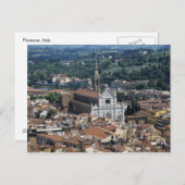 Carte postale Florence (Devant / Derrière)