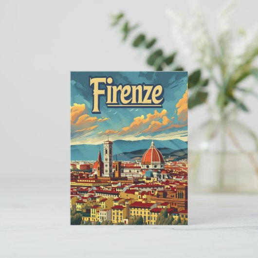 Carte Postale Florence (Debout devant)