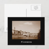 Carte Postale Florence (Devant / Derrière)