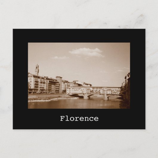 Carte Postale Florence (Devant)