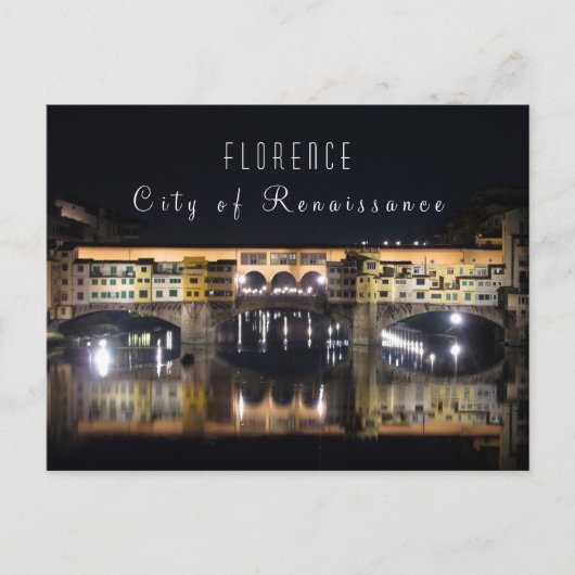 Carte Postale Florence (Devant)