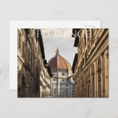 Carte Postale Florence (Devant / Derrière)