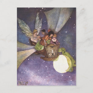 Carte Postale Florence Anderson haut au-dessus de la ville