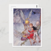 Carte Postale Florence Anderson Ne regarde pas en bas pendant un (Devant / Derrière)