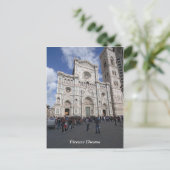 Carte Postale Florence Duomo (Debout devant)