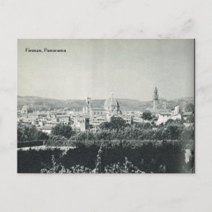 Carte Postale Florence, Florence, Panorama
