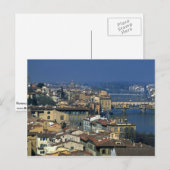 Carte Postale Florence, Italie (Devant / Derrière)