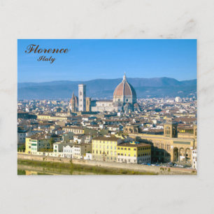 Carte Postale Florence, Italie