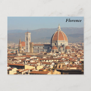 Carte Postale Florence, Italie