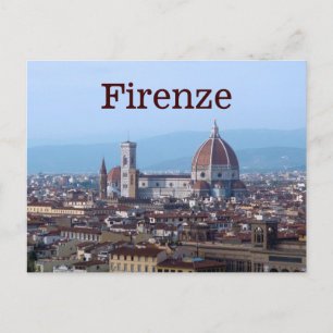 Carte Postale Florence Italie