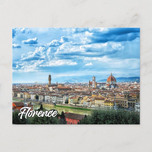 Carte Postale Florence, Italie (Devant)