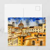 Carte Postale Florence Italie  (Devant / Derrière)