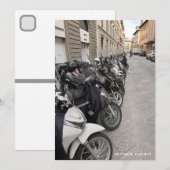 Carte postale - Florence, Italie (Devant / Derrière)