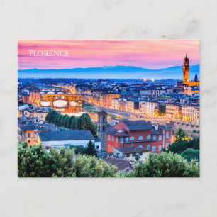 CARTE POSTALE Florence, Italie