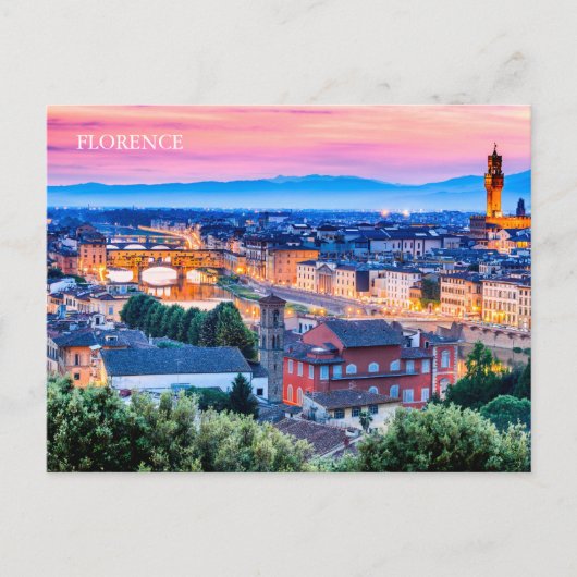 CARTE POSTALE Florence, Italie (Devant)