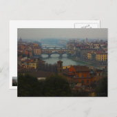 Carte Postale Florence, Italie (Devant / Derrière)