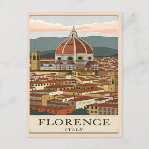 Carte Postale Florence, Italie