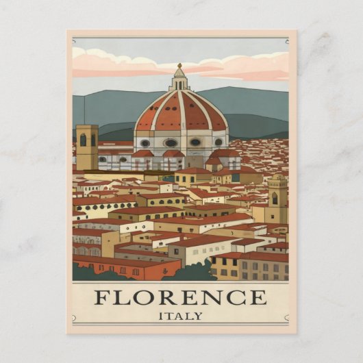 Carte Postale Florence, Italie (Devant)