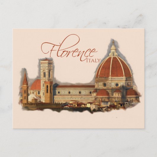 Carte Postale Florence, Italie : Duomo (Devant)