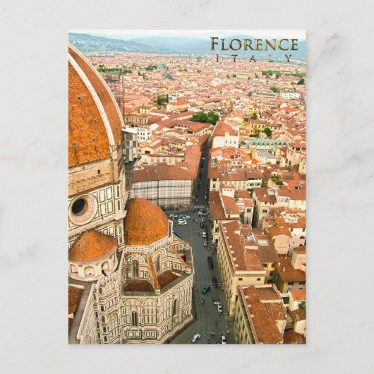 Carte Postale Florence, Italie - Il Duomo di Firenze (Devant)