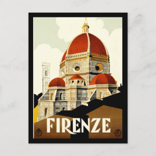 Carte postale Florence Italie Imprimer Salutations