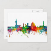 Carte Postale Florence Italie Skyline (Devant / Derrière)