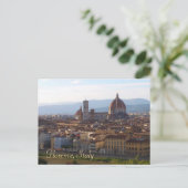 Carte Postale Florence Italie Voyage Keepsaké cadeau (Debout devant)