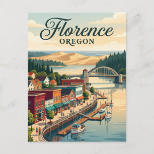 Carte Postale Florence, Oregon
