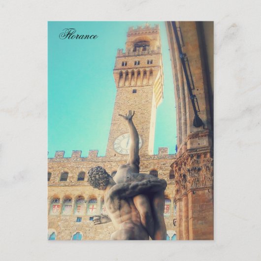 Carte Postale Florence-Piazza della Signoria (Devant)