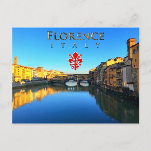 Carte Postale Florence - Ponte Vecchio (Devant)