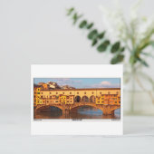 Carte Postale Florence - Ponte Vecchio (Debout devant)
