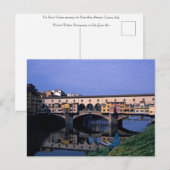 Carte Postale Florence Toscane Italie (Devant / Derrière)