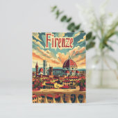 Carte Postale Florence Vintage (Debout devant)