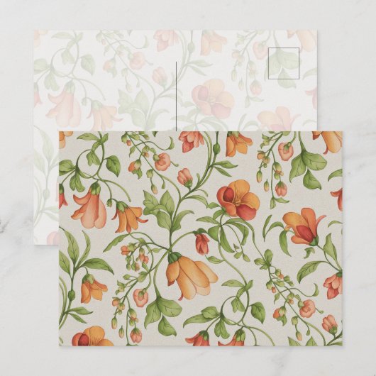 Carte Postale Flores 2 (Devant / Derrière)